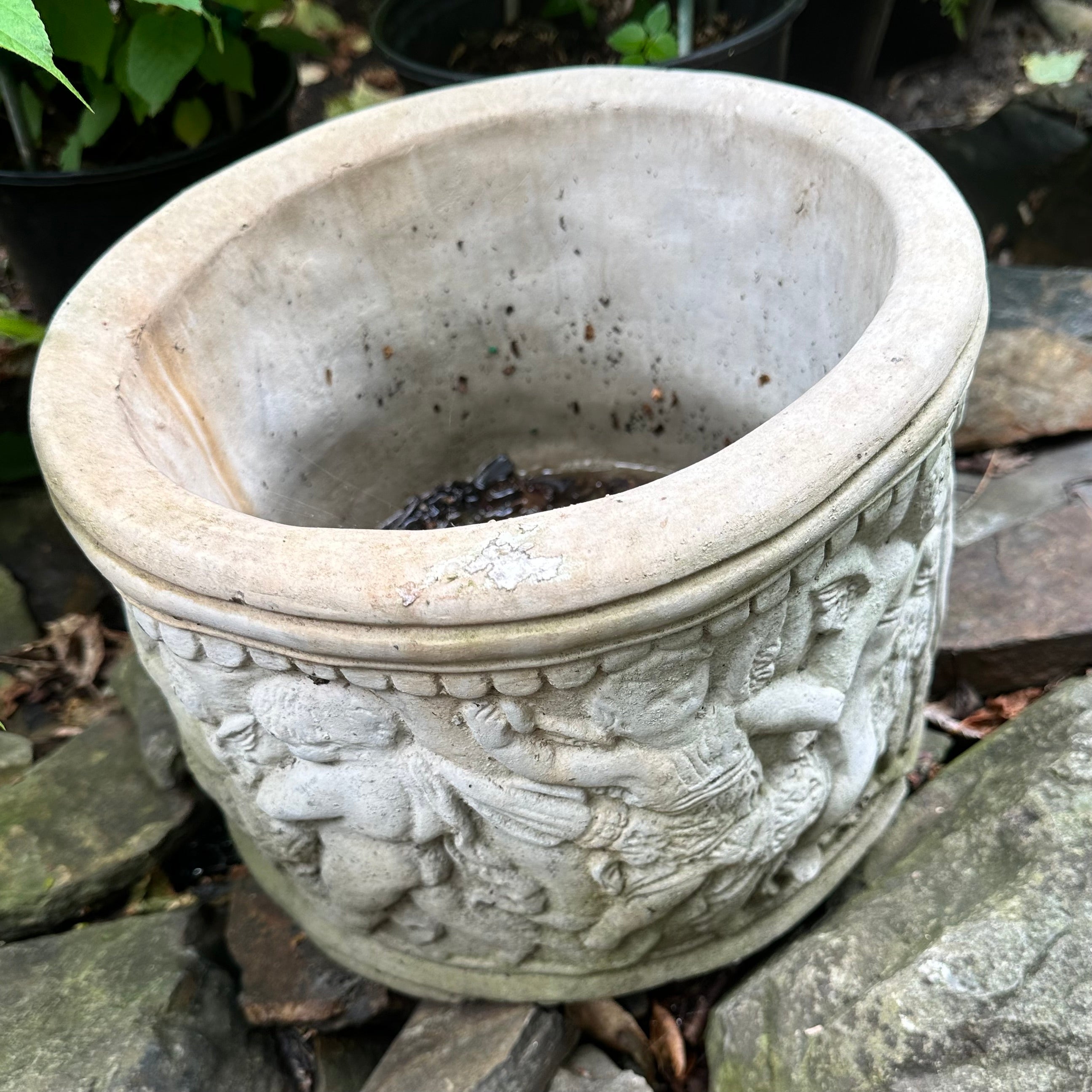 cherub planter pot Cherub Planters