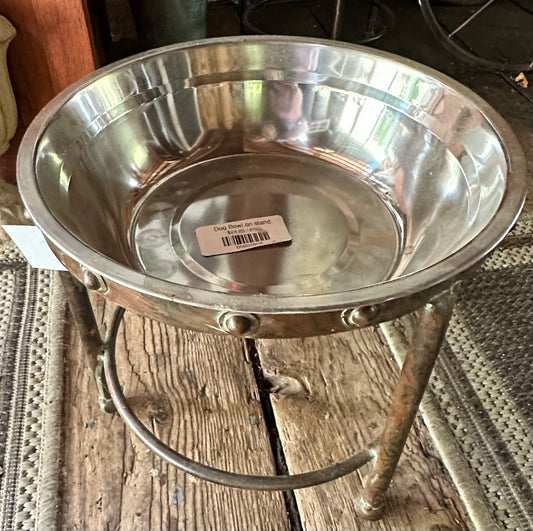 Dog Bowl on stand