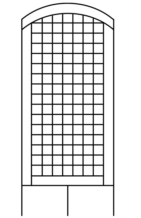 3' Radius Top Trellis