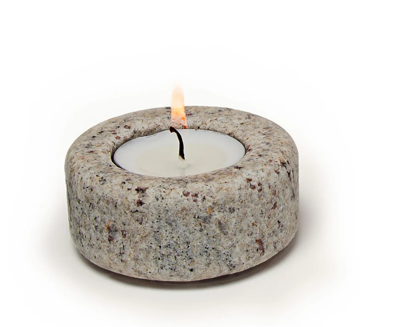 Sea Stones Granite Tea Light