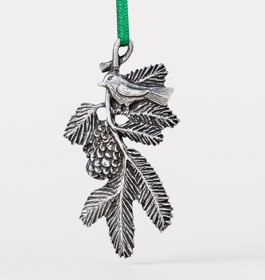 Bird on a Bough Ornament