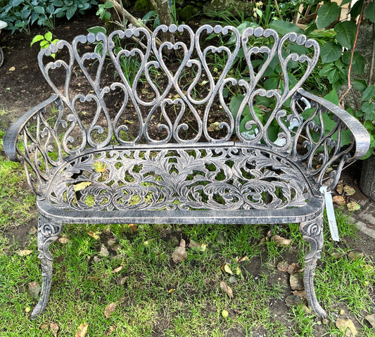 Heart Design loveseat