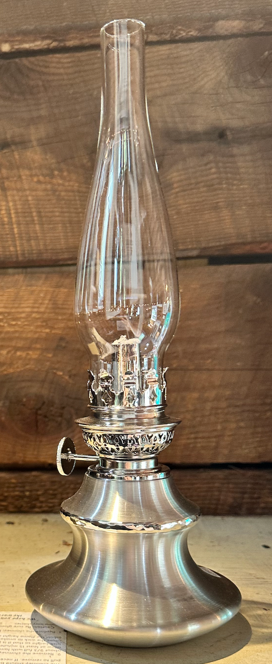 Spruce Oil Lamp with 7" Globe