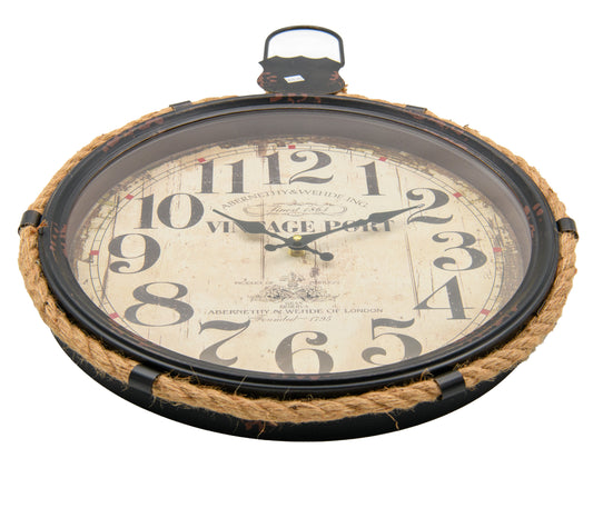 Abernethy and Wehde Vintage Port Clock